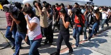 Imagen de deportados de Estados Unidos