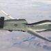 Dron de vigilancia RQ-4 Global Hawk de la Fuerza Aérea de Estados Unidos en vuelo