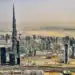 Foto del aire de los Emiratos Árabes Unidos