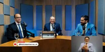 Personas en un podcast