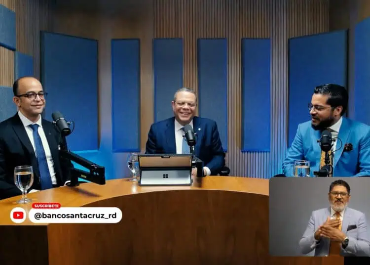 Personas en un podcast
