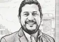 Bosquejo de imagen columnista Rubén Martínez Portes y Director Diario Financiero RD