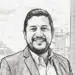 Bosquejo de imagen columnista Rubén Martínez Portes y Director Diario Financiero RD