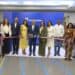 un grupo de personas inaugurando una sucursal del Banreservas