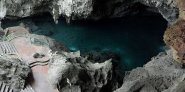 Vista de las Cuevas del Pomier protegidas mediante el Decreto 393-26 en San Cristóbal