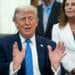 Donald Trump en el despacho Oval