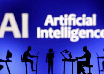 El acrónimo de inteligencia artificial (IA) en la décima edición de la feria de startups tecnológicas e innovación VivaTech en París, Francia, 18 de junio de 2026. REUTERS/Gonzalo Fuentes/Foto de archivo
