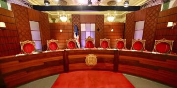 Fachada del Palacio Nacional de República Dominicana, sede de la reunión del CNM