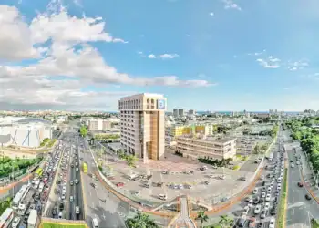 Sucursal del Banco Popular Dominicano, principal financiador de las mipymes del país