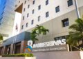 Fachada de una sucursal del Banco de Reservas en la República Dominicana