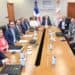 Reunión entre el gobernador del Banco Central dominicano y la misión técnica del BID sobre financiamiento a MIPYMES