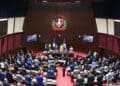 Sesión de la Cámara de Diputados de República Dominicana durante la votación del nuevo Código Penal