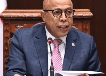 Hemiciclo de la Cámara de Diputados de República Dominicana durante una sesión legislativa