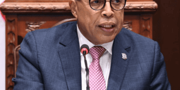 Hemiciclo de la Cámara de Diputados de República Dominicana durante una sesión legislativa
