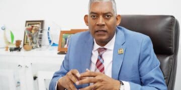 Feliciano Lacen, presidente del CODUE, durante declaraciones sobre el nuevo Código Penal