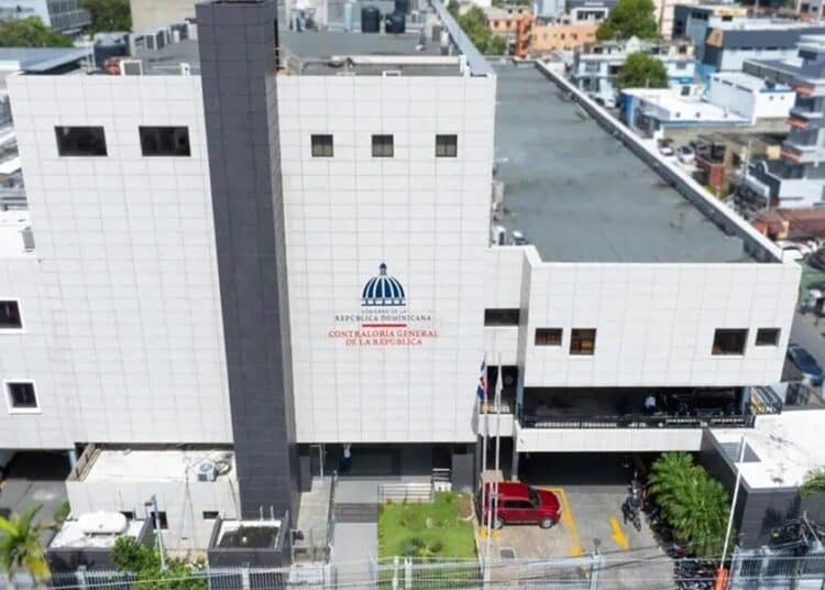 Fachada Contraloría General de la República Dominicana