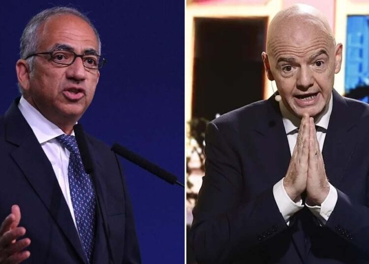 Sede de la FIFA en medio de la disputa por el plan de vender participaciones del Mundial de 2026