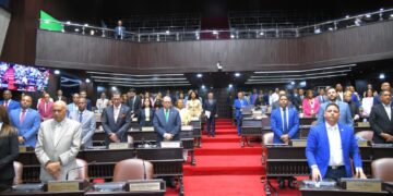 Pleno de la Cámara de Diputados de República Dominicana durante votación del Código Penal