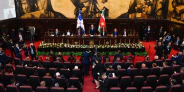 Fachada del Congreso Nacional de la República Dominicana donde se debaten reformas al Código Penal