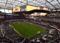 Vista exterior del SoFi Stadium de Los Ángeles, sede del partido de cuartos del Mundial 2026