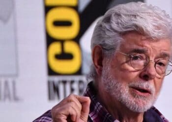 George Lucas, creador de Star Wars, durante una entrevista sobre inteligencia artificial en el cine
