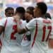 Jugadores de Inglaterra celebran el tercer lugar del Mundial 2026 en el Hard Rock Stadium de Miami
