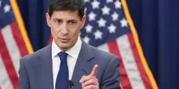 Sede de la Reserva Federal de Estados Unidos ante una reunión clave sobre tipos de interés