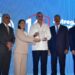 Entrega de reconocimiento del Ministerio de Trabajo al Banco Popular por seguridad laboral
