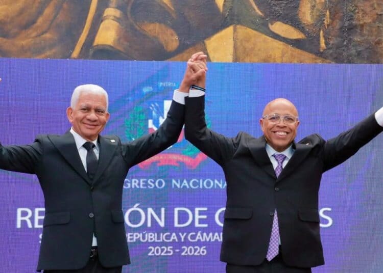 Sesión conjunta de rendición de cuentas del Senado y la Cámara de Diputados de República Dominicana
