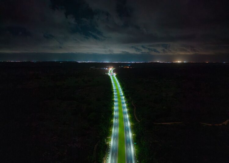 Estación de peaje en la Red Vial Principal de República Dominicana operada por el fideicomiso RD Vial