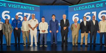 Turistas llegando a la República Dominicana, récord de visitantes 2026