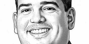 Bosquejo de Rainier Álvarez columnista de DIARIO FINANCIERO