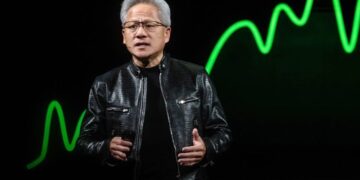 Jensen Huang, CEO de Nvidia, presenta resultados récord del segundo trimestre fiscal 2027 ante analistas de Wall Street