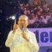 Senador Antonio Marte durante el Primer Congreso José Francisco Peña Gómez del PPG en República Dominicana