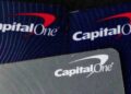 Sede de Capital One en Estados Unidos mientras el banco enfrenta demanda de Donald Trump por cierre de cuentas en 2021
