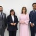 Botellas de ron dominicano en línea de producción con destino a exportación