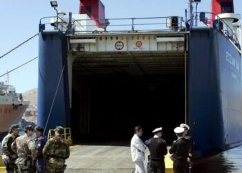 Operación de rescate marítimo frente a las costas del norte de Chipre tras el hundimiento del ferry Diana con 270 personas