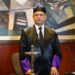 Henry Molina, presidente de la Suprema Corte de Justicia de República Dominicana, en sesión oficial del tribunal