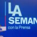 Presidente Luis Abinader en el Palacio Nacional durante la primera edición de La Agenda Semanal