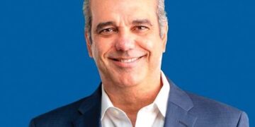 Luis Abinader en la Asamblea Nacional de Delegados del PRM donde fue elegido presidente del partido para 2026-2030