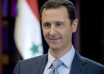 Bachar al Asad durante uno de sus últimos actos públicos como presidente de Siria antes de ser derrocado en diciembre de 2024