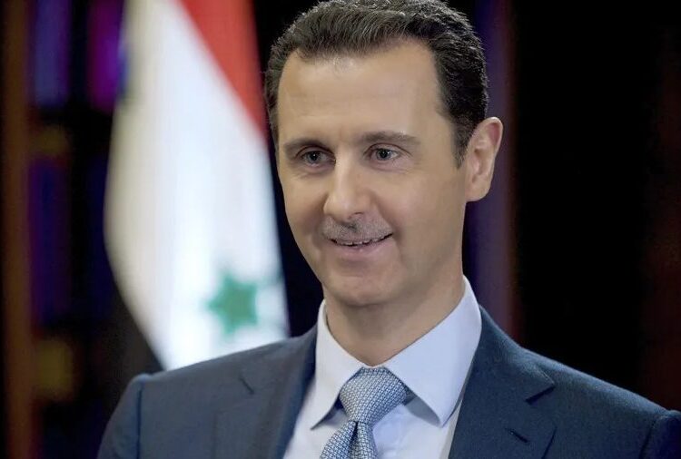 Bachar al Asad durante uno de sus últimos actos públicos como presidente de Siria antes de ser derrocado en diciembre de 2024