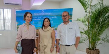 Área de hospitality de Playa Nueva Romana en el International Broadcasting Center de los Juegos Centroamericanos Santo Domingo 2026