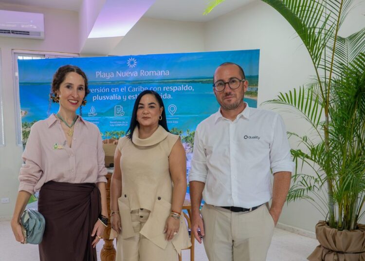 Área de hospitality de Playa Nueva Romana en el International Broadcasting Center de los Juegos Centroamericanos Santo Domingo 2026