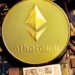 Gráfico del precio de Ethereum mostrando cotización en US$1,883 con volumen diario en mínimos