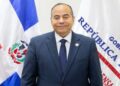 Director de Prensa del Presidente Carlos Alberto Caminero en rueda de prensa en el Palacio Nacional de República Dominicana