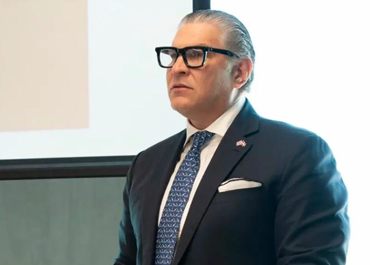 Rayan Polanco, nuevo presidente de la Cámara Británica de Comercio de República Dominicana, en la Asamblea General 2026
