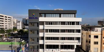 Edificio de la Sisalril en Santo Domingo, sede de la Superintendencia de Salud y Riesgos Laborales de República Dominicana