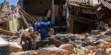 Mapa sísmico de Colombia y Venezuela con epicentro del terremoto de magnitud 7.4 en el Chocó colombiano