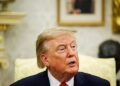 Donald Trump y Mark Carney durante tensiones comerciales entre Estados Unidos y Canadá por aranceles